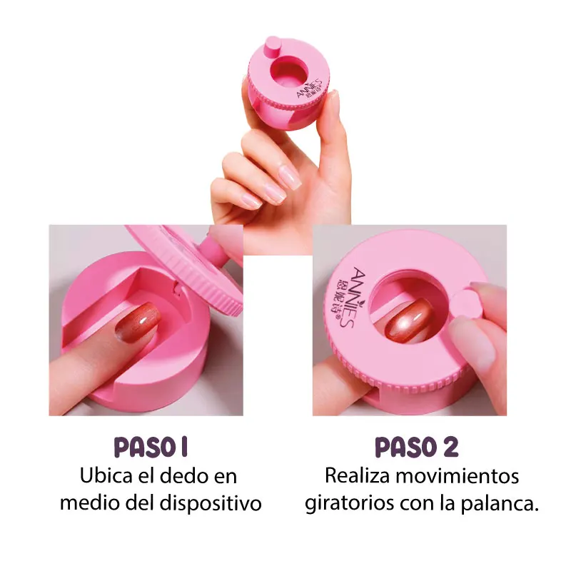 Imán giratorio para efectos ojo de gato. - Imagen 3