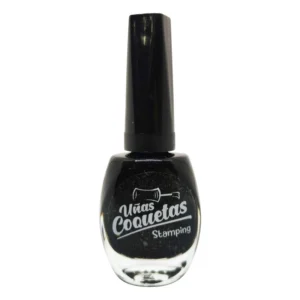 Esmalte de estampar Uñas Coquetas - Negro