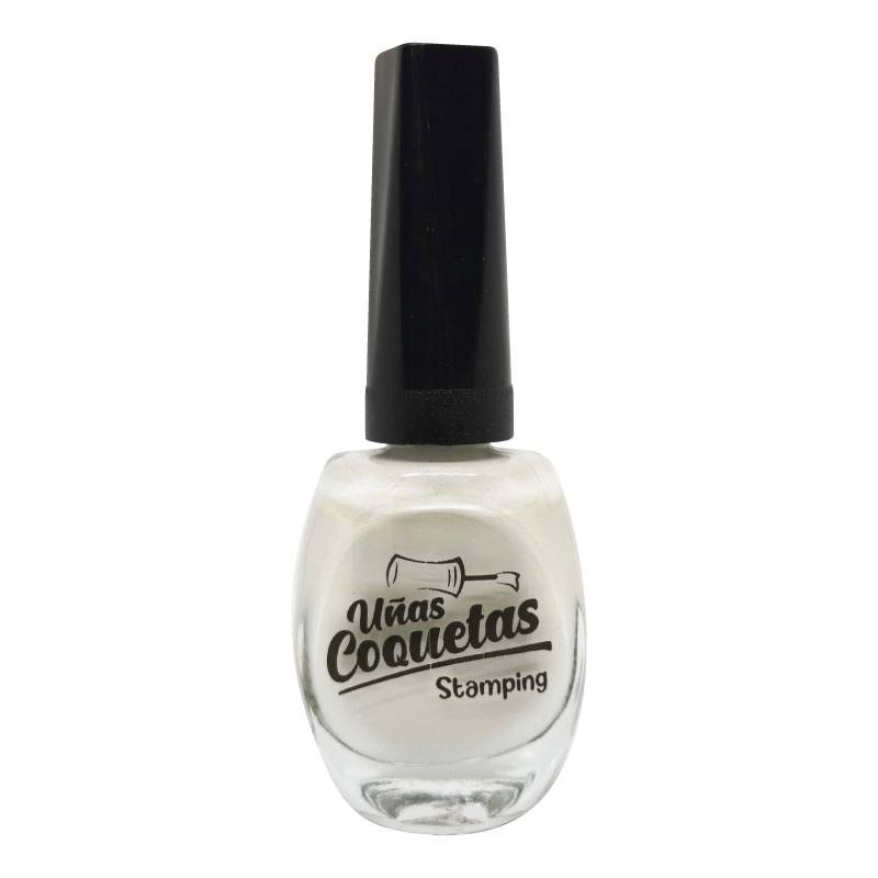 Esmalte de estampar Uñas Coquetas - Blanco