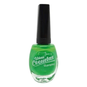 Esmalte de estampar Uñas Coquetas - Verde neon