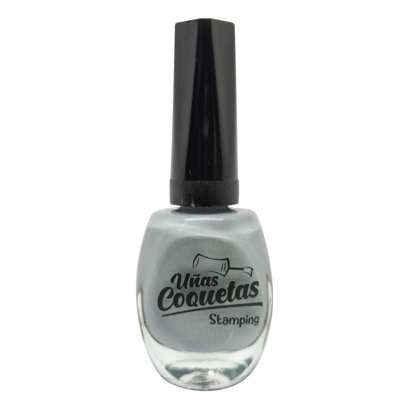 Esmalte de estampar Uñas Coquetas - Gris