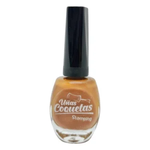 Esmalte de estampar Uñas Coquetas - Café claro