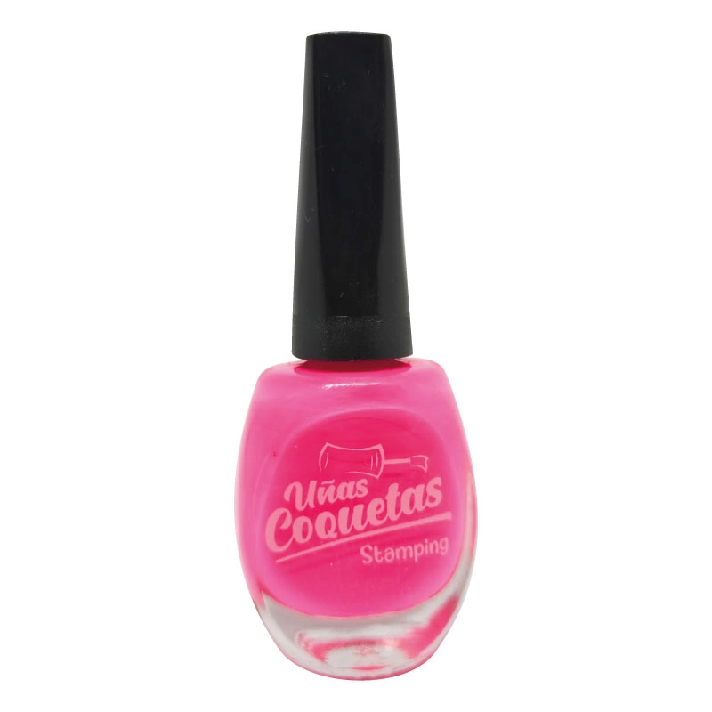 Esmalte de estampar Uñas Coquetas - Fucsia neón