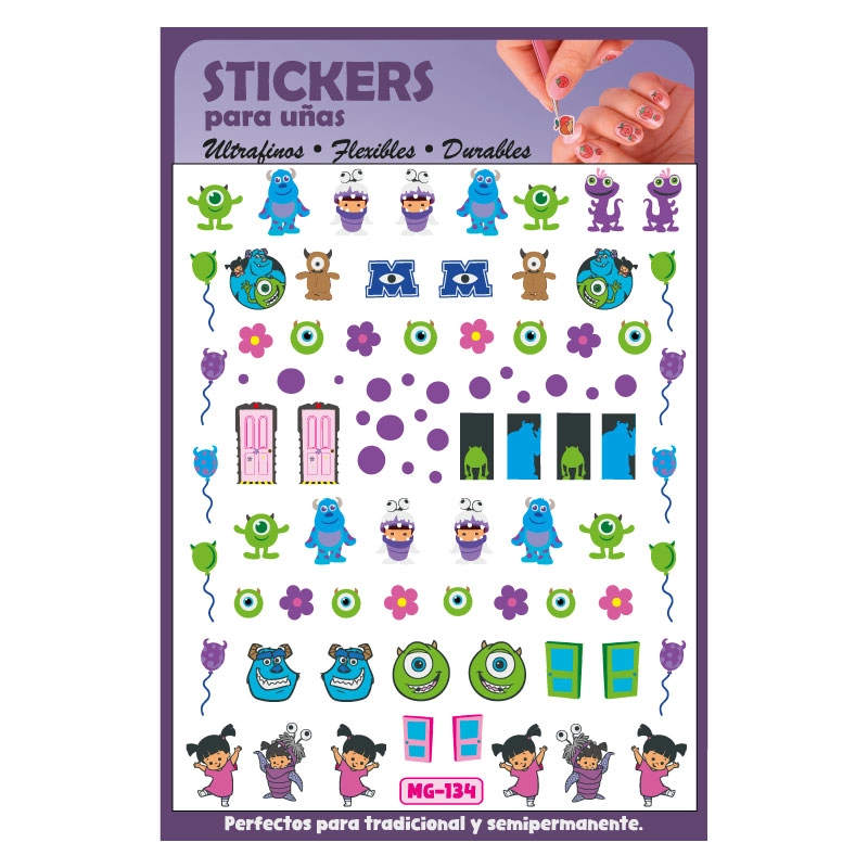Sticker 134 Monsters INC