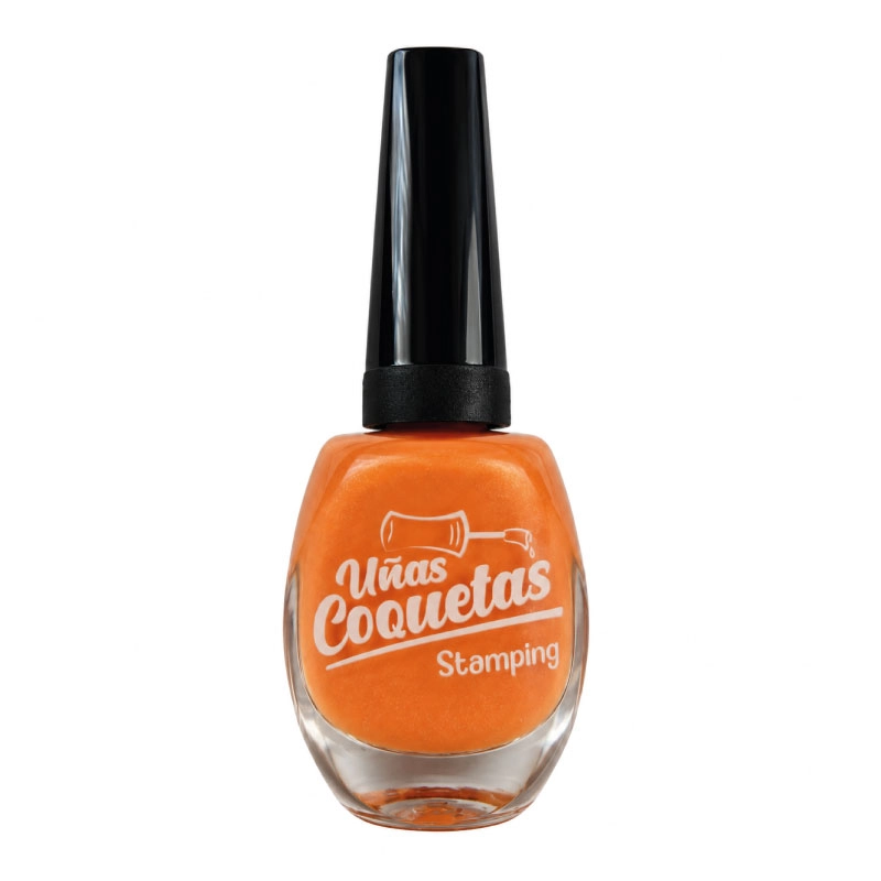 Esmalte de estampar Uñas Coquetas - Naranja