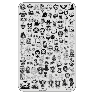 UX-131 Kawaii Ghosts - Placa metálica - Uprettego