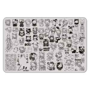 UX-9057 Scar Kitty - Placa metálica - Uprettego