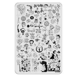 UX-9062 Coraline - Placa metálica - Uprettego
